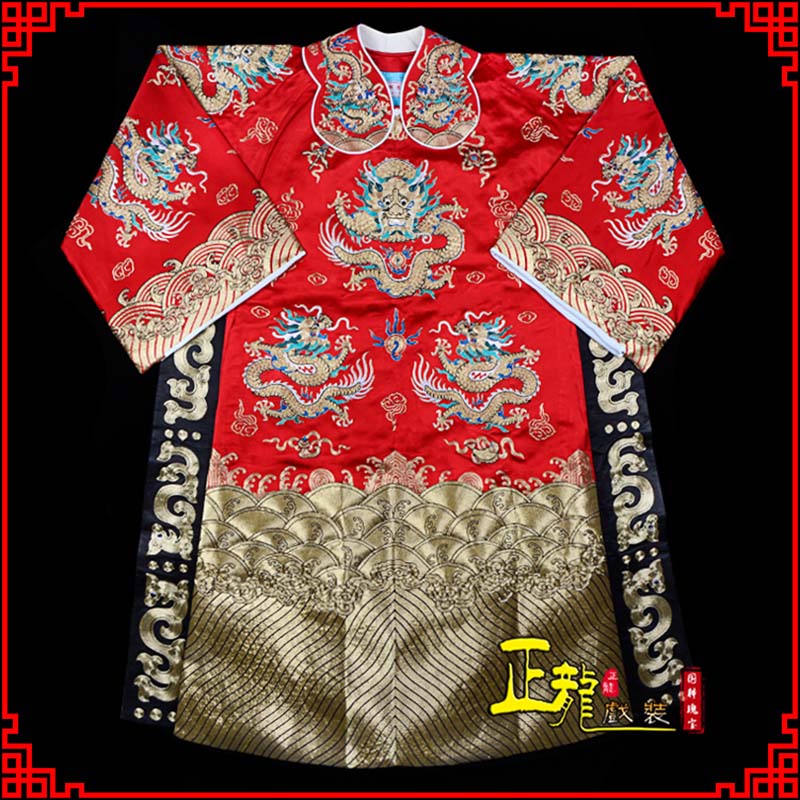 贵阳皇帝蟒袍全金八宝团龙蟒